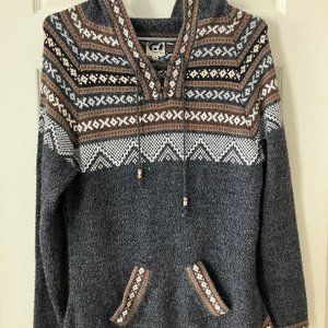 Lightweight Wool Pullover Hoodie